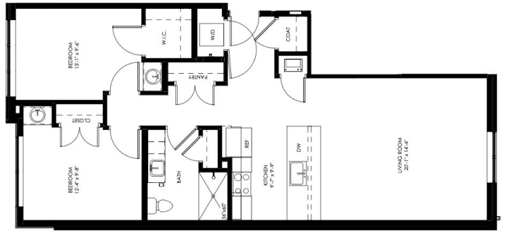 b6 floorplan