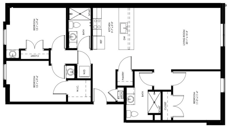 c1 floorplan