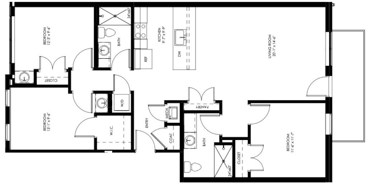 c3 floorplan